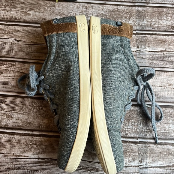 Chaco Light Denim Blue and BrownTrim Women’s Sneakers Size 8 - Picture 10 of 11